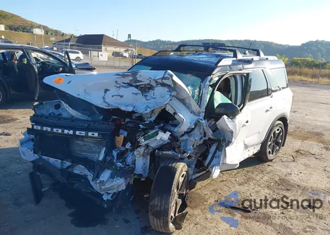 2021 Ford Bronco Sport Outer Banks из США, поврежденный, VIN 3FMCR9C65MRB04170